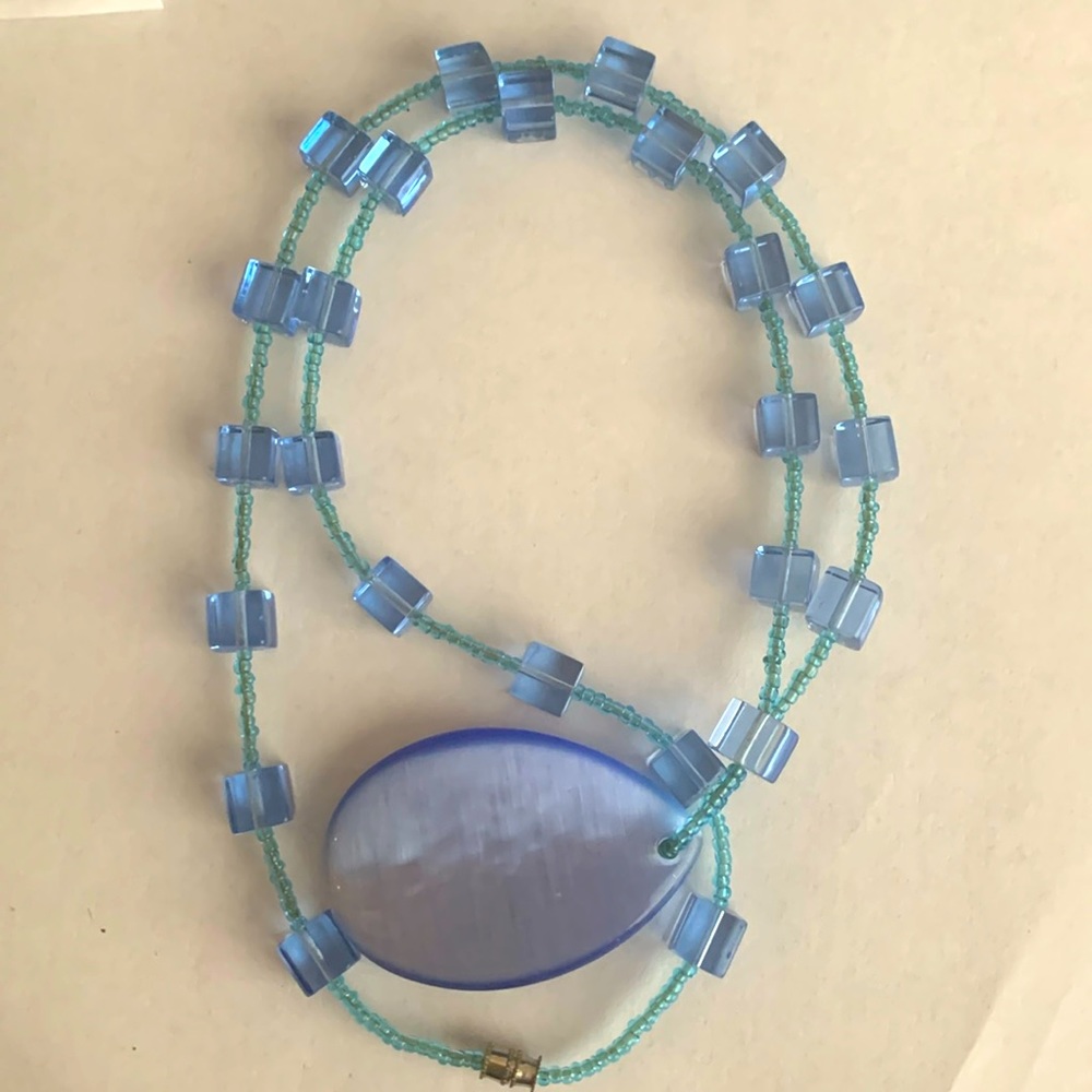 Glass Beads Necklace- NWOT